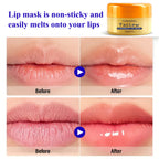 Yurhersu Cross-Border Hot Selling Cow Fat Lip Mask Fades Lip Lines, Removes Dead Skin, Moisturizes, Hydrates and Repairs Lip Balm