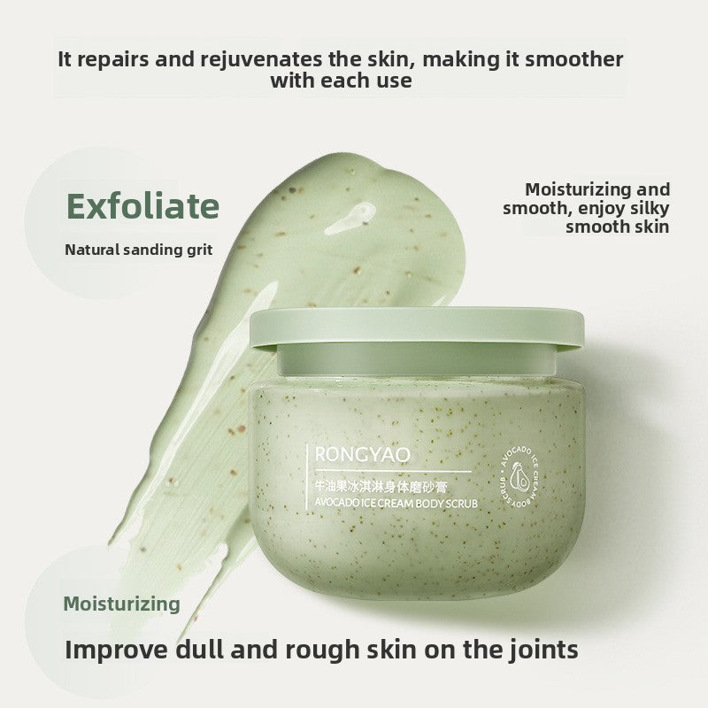 Avocado Ice Cream Body Scrub