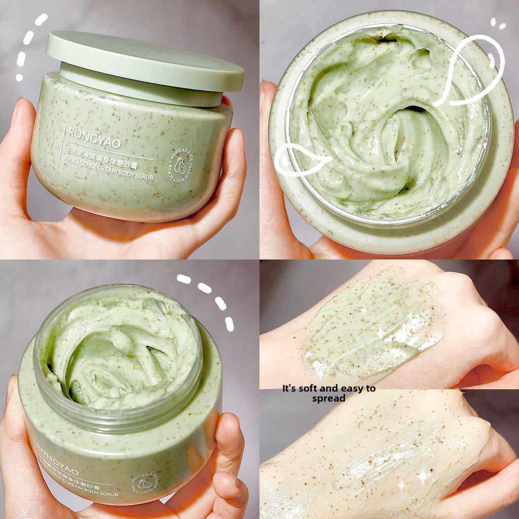 Avocado Ice Cream Body Scrub